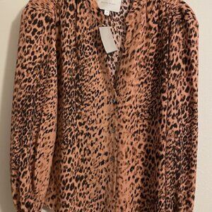 Animal Print Blouse - Brochu Walker